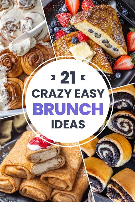 21 Crazy Easy Brunch Ideas - Momsdish