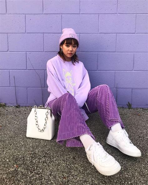 Purple Aesthetic Outfit Idea Aesthetic Fashion Blog | eduaspirant.com