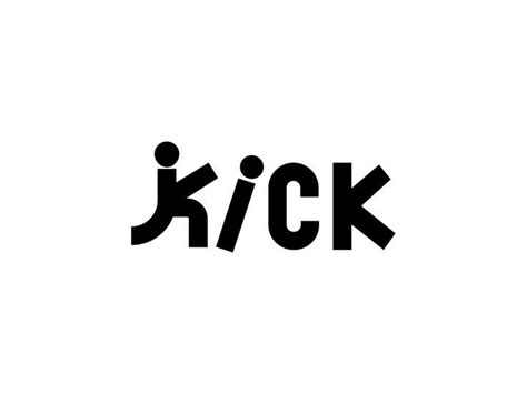 Creative Kick Logo Design | Typographie