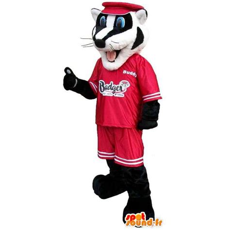 Purchase Badger mascot sports with basketball jersey disguise in Sports ...