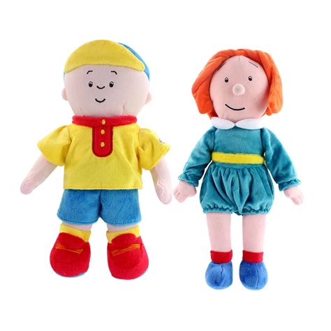 30/35cm 2 style Caillou Plush Toy Caillou Sister Rosie Stuffed Doll ...