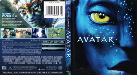 Avatar (2009) Blu-Ray Cover - DVDcover.Com