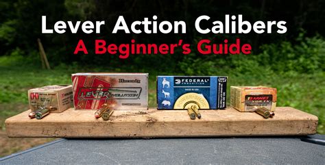 Lever Action Rifle Calibers | A Guide To Your Options