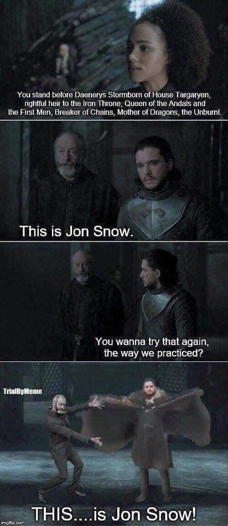 Jon Snow Quotes Funny - ShortQuotes.cc