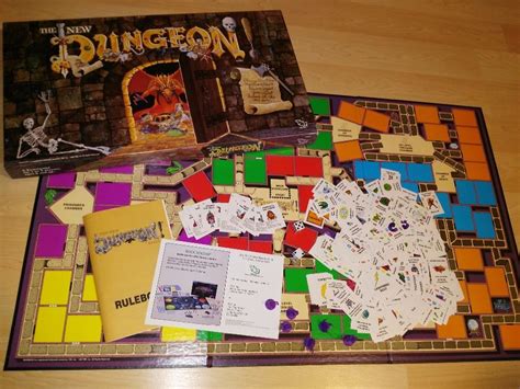 Classic 1989 The New Dungeon Board Game - 100% Complete Central Ottawa ...