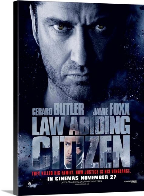 Law Abiding Citizen - Movie Poster - UK Wall Art, Canvas Prints, Framed ...