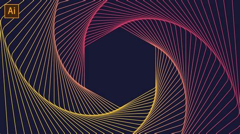 Adobe Illustrator Geometric Art - Illustration Arts Ideas