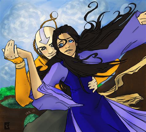 Katara and Aang - Katara and Aang: True Love Fan Art (24432768) - Fanpop