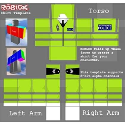 police shirt - Roblox