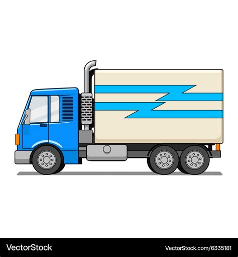 Truck cartoon Royalty Free Vector Image - VectorStock