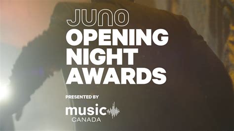 The JUNO Opening Night Awards Presented by Music Canada | From stunning ...