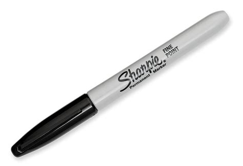 Sharpie Permanent Marker Fine Point BLACK-Single