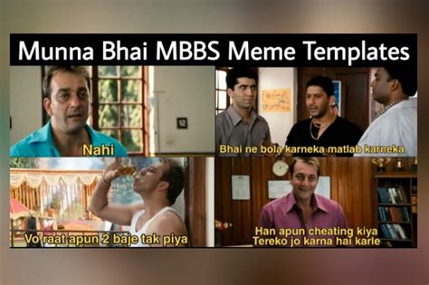 Munna Bhai MBBS Meme Templates – Get Meme Templates