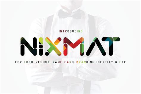 Nixmat | A Brand Identity Font