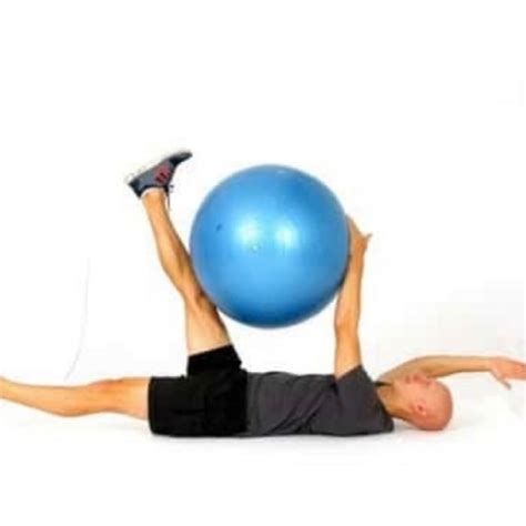 Dead Bug w Ball by Joe A. - Exercise How-to - Skimble