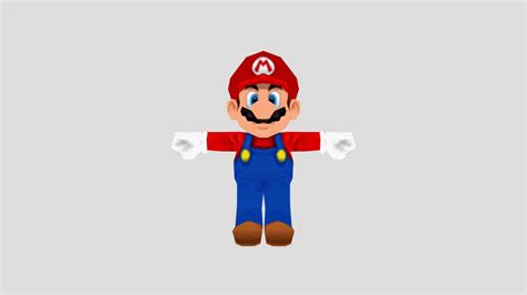 DS DSI - Super Mario 64 DS - Mario - Download Free 3D model by ...