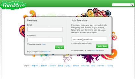 Friendster Login