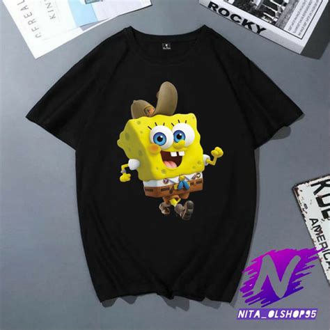 baju Spongebob kaos anak kartun Spongebob kecil | Lazada Indonesia