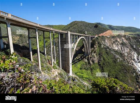 big sur bridge Stock Photo - Alamy