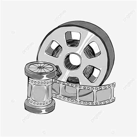 Film Roll PNG Picture, Movie Clip Art Cartoon Film Roll, Film Clipart ...