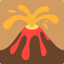 "volcano eruption" Emoji - Download for free – Iconduck