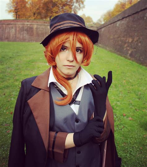 My Chuuya cosplay from last year~ I am trying to improve it and take ...