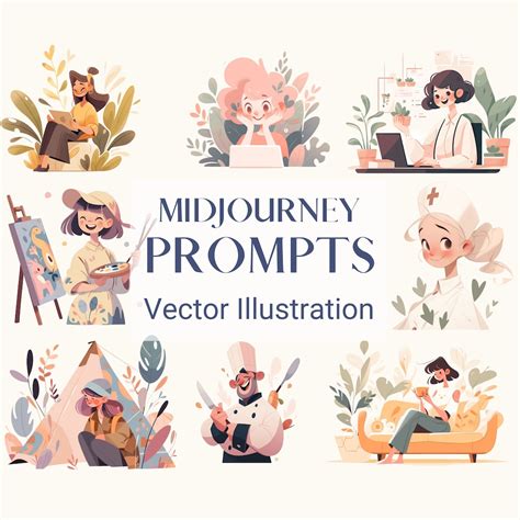 Midjourney Prompts for Illustration Vector AI Guide Vector Arts ...