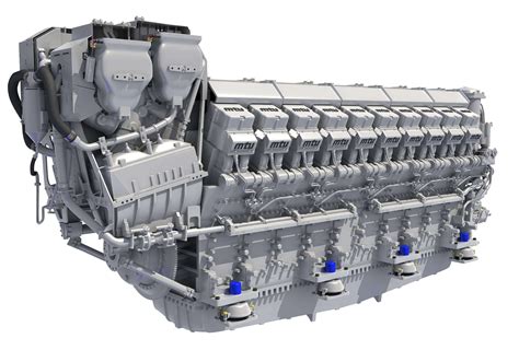 Marine Propulsion Engine - 3D Model by 3D Horse