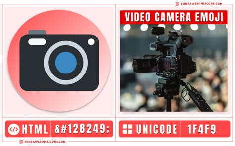 Video Camera Emoji Copy Paste, Meaning | Unicode