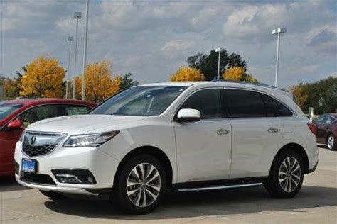 Photo Image Gallery & Touchup Paint: Acura Mdx in White Diamond Pearl ...