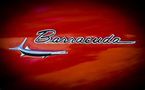 1967 Plymouth Barracuda Emblem Photograph by Jill Reger - Pixels