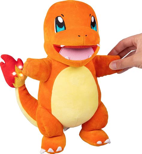 Best Buy: Jazwares Pokemon Feature Plush Flame Action Charmander 97770