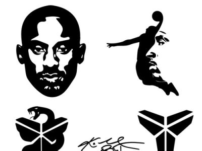 Kobe Bryant SVG Bundle by SvgSea on Dribbble