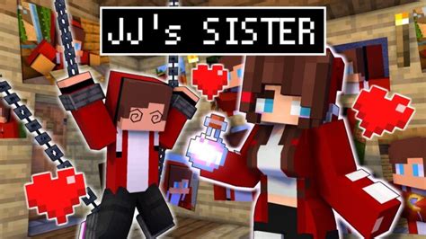 Maizen : JJ Has A CRAZY SISTER – Minecraft Parody Animation Mikey and ...