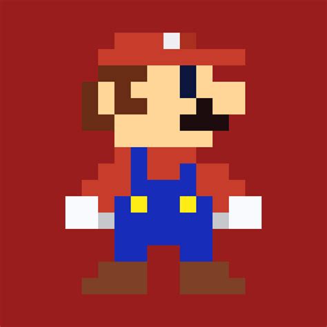 Mario 8 Bit Sprites