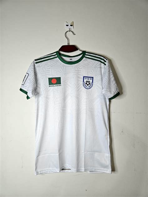 Bangladesh Football Away Jersey 2023 | Premium BD Football Jersey ...