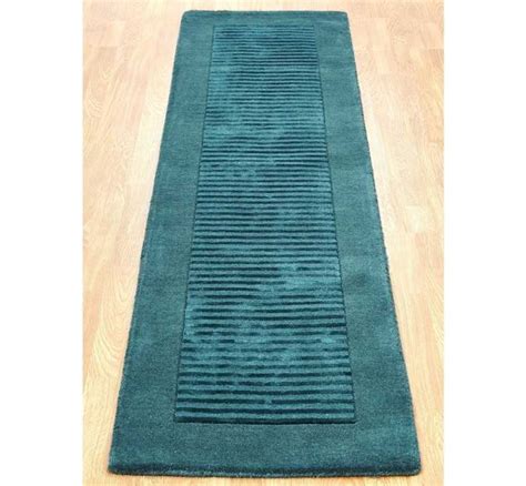 Henley Teal Hall Runner Rugs | Modern Rugs Hall Runner Rugs, Rug Direct ...