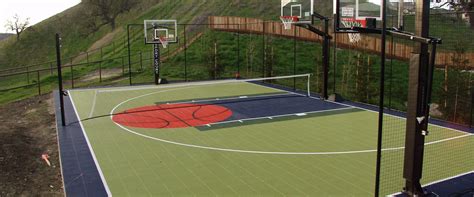 Design Ideas - Backyard Basketball Court | AllSport America Inc