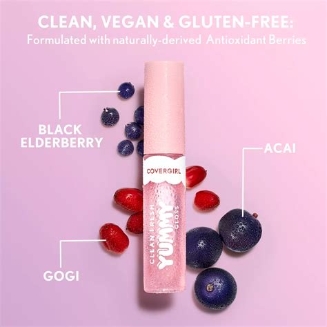 Covergirl Clean Fresh Yummy Lip Gloss - Glamingo Pink - Shop Lip gloss ...