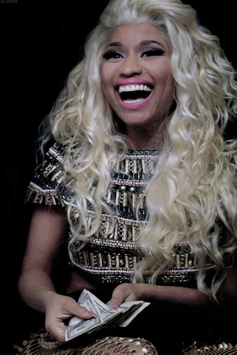 nicki minaj smile gif | WiffleGif