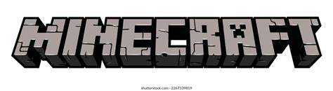 Minecraft Logo Popular Game Vector Vinnitsa Stock Vector (Royalty Free ...