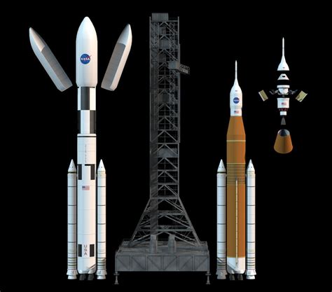 NASA SLS Space Launch System 3D model | CGTrader