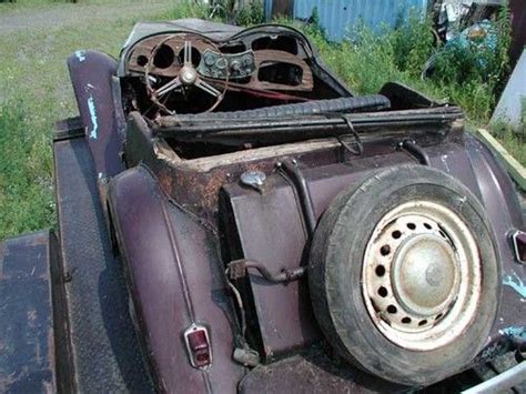 Buy new 1952 MG TD MGTD Parts Car with Title in South Plainfield, New ...