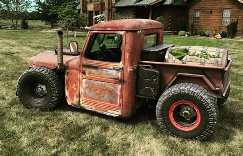 Rat-Rod Custom: 1948 Willys Jeep Pickup | Barn Finds