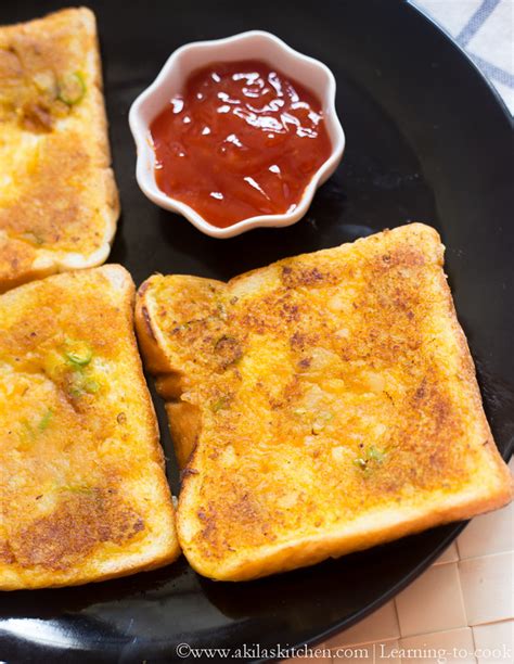 Potato Toast | Aloo Toast | Indian Bread Toast Recipes - Learning-to-cook