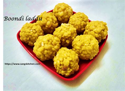 Boondi laddu | Boondi ladoo | How to make boondi laddu | sangskitchen