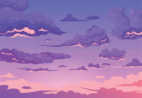 Evening Cloudy Sky Background 4480652 Vector Art at Vecteezy