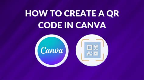 How to Create a QR Code in Canva - Canva Templates