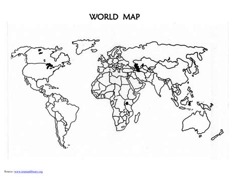 3 Ways To Memorise The Locations Of Countries On A World Map - World ...