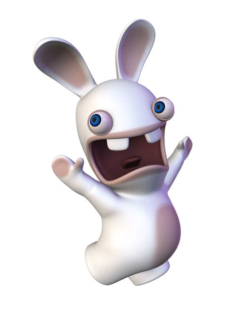 gameSlave, Rayman Raving Rabbids image. rrr_posing_bunnyscreaming.jpg